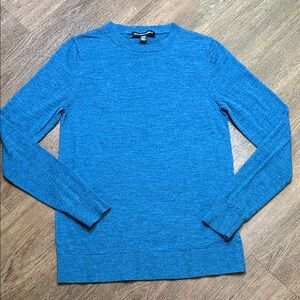 Katherine Barclay Vibrant Blue Crewneck Sweater